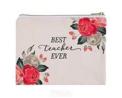 Zippered Pouch Best Teacher Ever