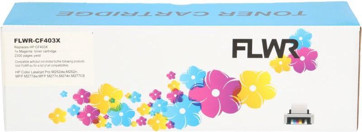 FLWR - Toner / 201X / Magenta - Geschikt voor HP