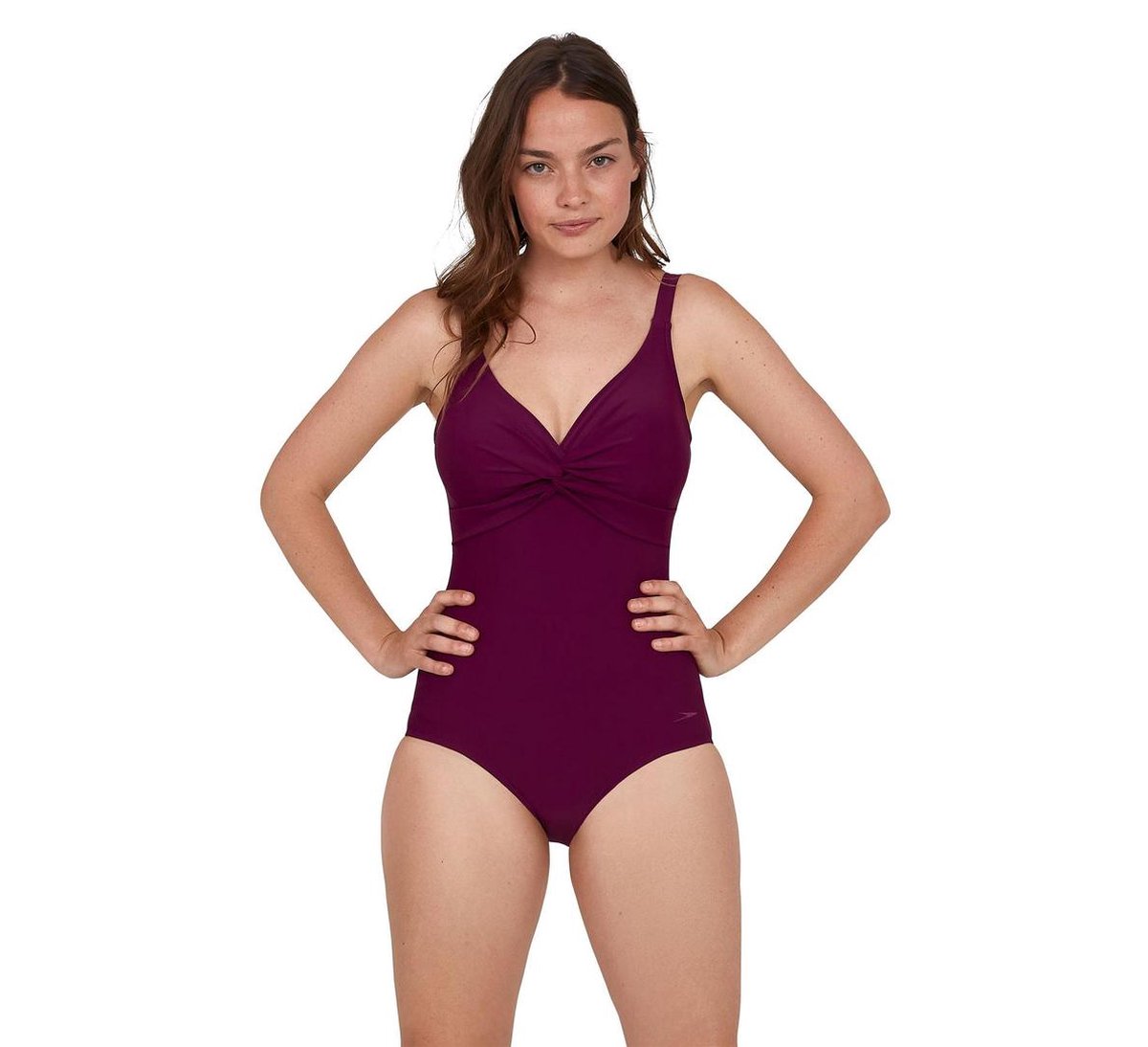 Speedo Badpak met strikbandjes - Groen / Blauw