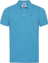 Tommy Hilfiger Nos  Poloshirt - Maat S  - Mannen - licht blauw