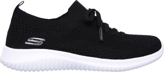 skechers ultra flex dames zwart
