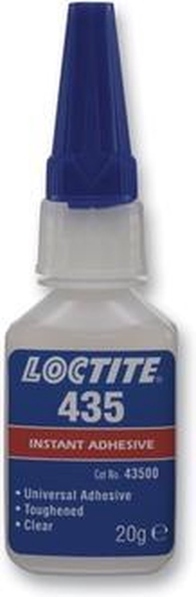 Loctite snellijm 435 taai helder 20g