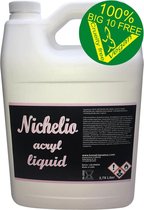 Acryl liquid 1 gallon =3,78 liter acrylvloeistof, acrylliquid, acryl vloeistof, acryl monomer, geschikt voor  acryl poeders voor verlening van kunstnagels.Vegan