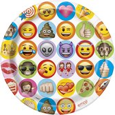 UNIQUE - 8 Emoji borden van karton - Decoratie > Borden