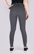 Montar Rijbroek  Highwaist 2078 Siliconen - Grey - 38
