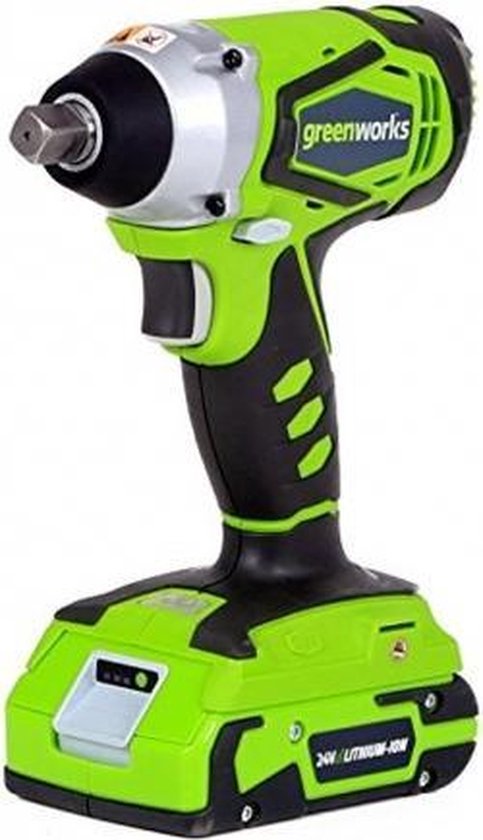 Greenworks 24 V accu-decoupeerzaag en accu-vuistslijper, 26 mm hefhoogte, borstelloos, incl. 2 Ah accu en oplader Greenworks 24 V accu-decoupeerzaag en accu-vuistslijper, 26 mm hefhoogte, borstelloos, incl. 2 Ah accu en oplader