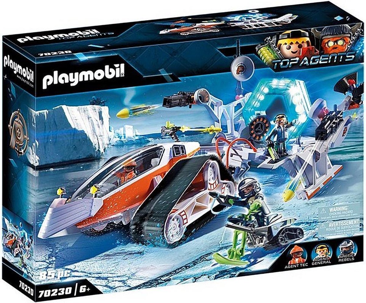 Playmobil - Spy Team Command Sled (70230) /figures