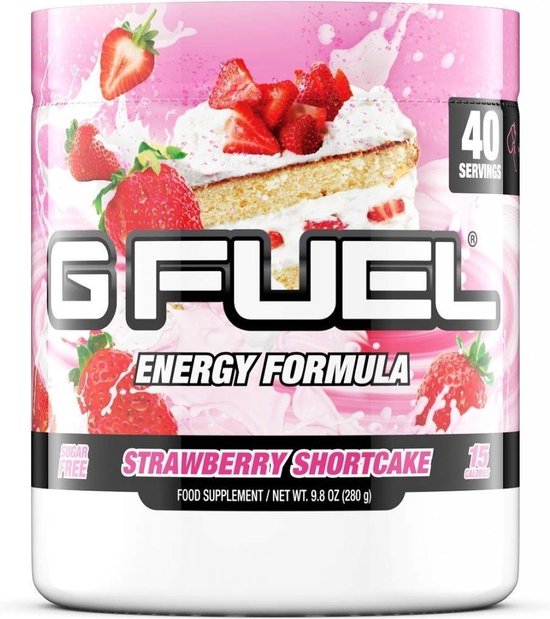 Gfuel Energy Formula Strawberry Shortcake Tub Bol Com