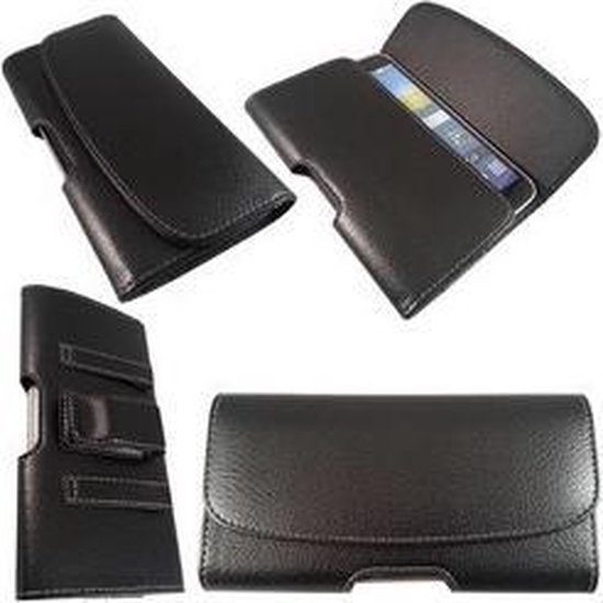 Etui Holster de Riem Samsung Galaxy S10 Zwart - par Bixb