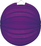 Lampion violet-paars bol