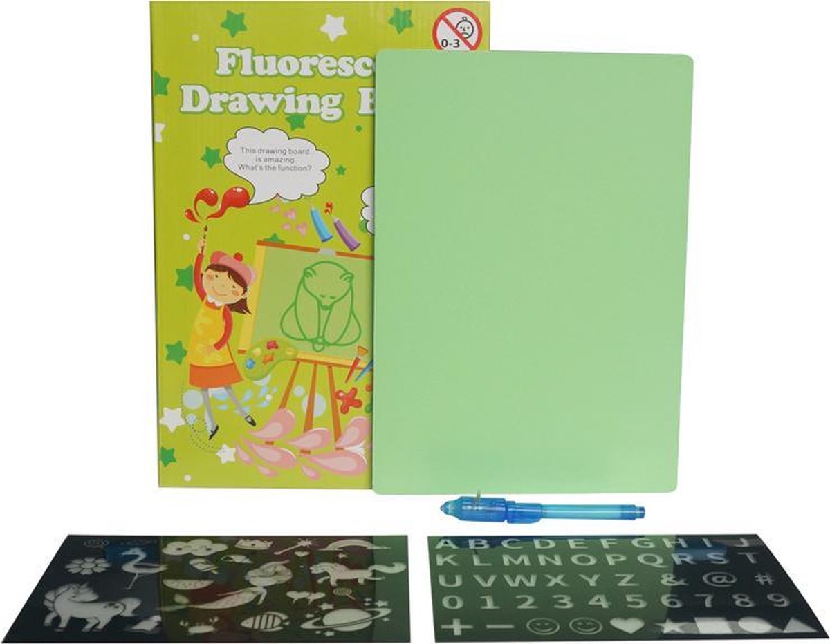 Tekenbord Kinderen Tekenen Met Licht Led Inclusief Gratis Led Tekenpen A4 Educatief Speelgoed Glow In The Dark Magisch Tekenbord Lightpad Spelenspeelgoed Nl