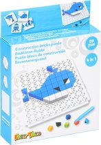 Eddy Toys Mozaïekpuzzel 4-in-1 Junior Blauw 59-delig