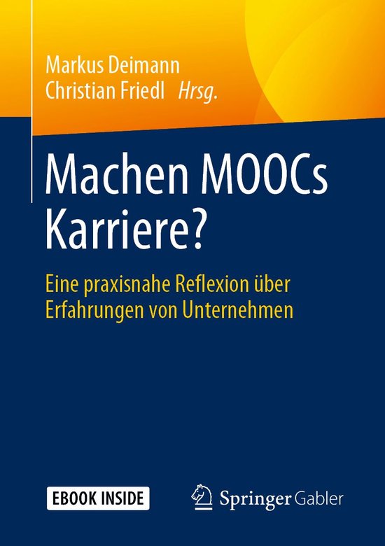 Business and Economics (German Language) - Machen MOOCs Karr ... - cover