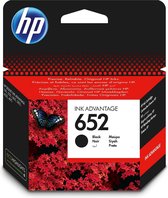 HP 652 - Inkcartridge / Zwart / Blister (F6V25AE)