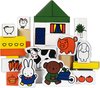foto van Nijntje houten blokken Boerderij