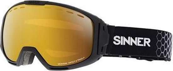 Sinner Mohawk skibril mat zwart | bol.com