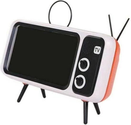 groet Elk jaar ironie Mini Bluetooth Retro TV-Speaker | bol.com