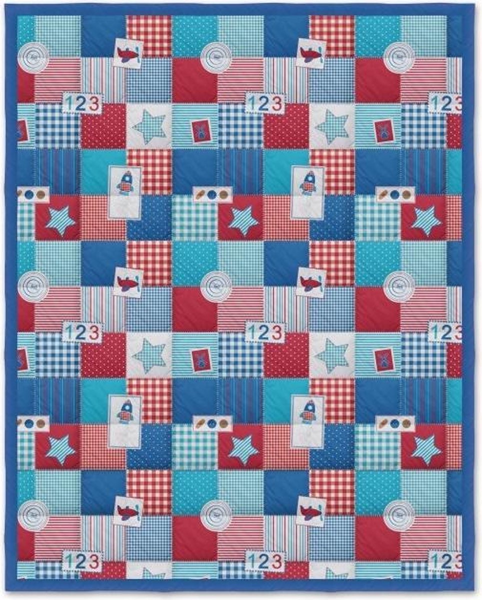 LIEF! Quilt Rocket - Sprei - 160x230 cm - Blue