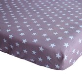 BINK Bedding Hoeslaken Stars Oudroze Ledikant 60 x 120 cm