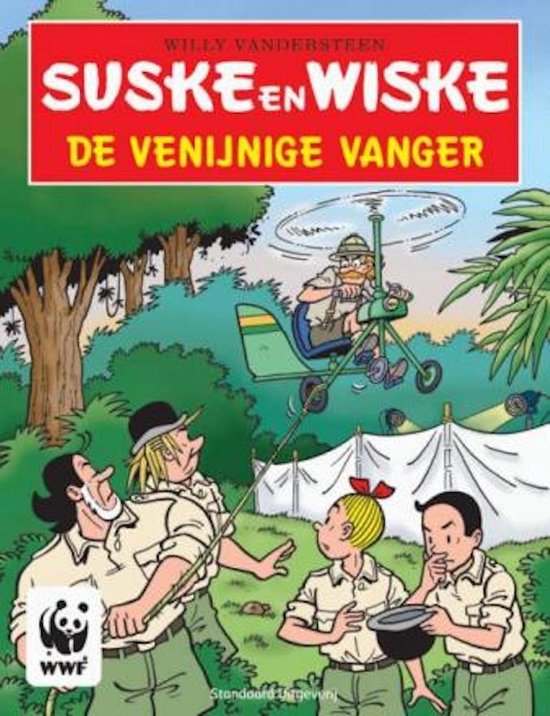 Suske en Wiske de venijnige vanger (compleet stickerboek)