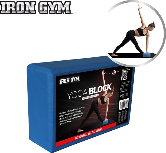 Iron Gym Yoga Blok - hulpmiddel voor yogaoefeningen — afbeelding 3