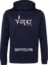 FitProWear Sport Polyester Hoodie - Trui - Sportkleding Navy M