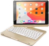 iPad Pro 10.5/Air 2019 toetsenbord draaibare case goud