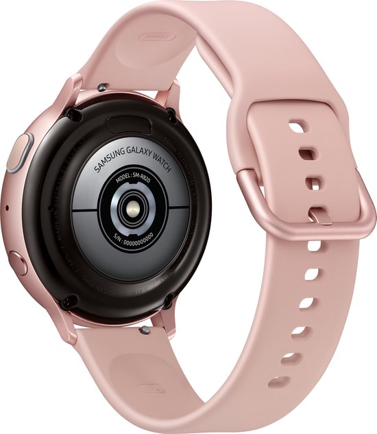 Samsung Galaxy Watch Active2 - Aluminium - Smartwatch dames - 44 mm -  Rosegoud | bol.com