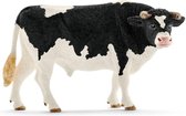 Schleich Zwartbond stier 13796 - Koe Speelfiguur - Farm World - 14 x 6,6 x 7,8 cm
