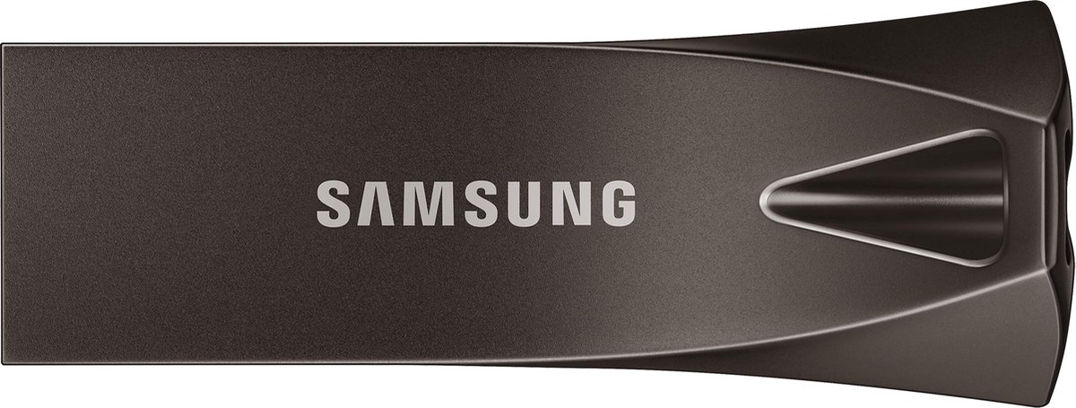 Samsung BAR Plus MUF-256BE4 - USB-flashstation - 256 GB - USB 3.1 Gen 1 - titaniumgrijs