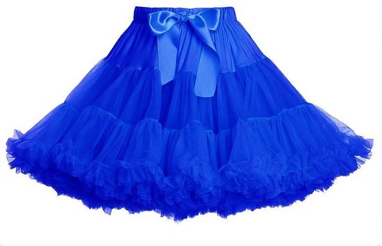 Banned Apparel kobalt blauwe petticoat rok Starlite | bol.com