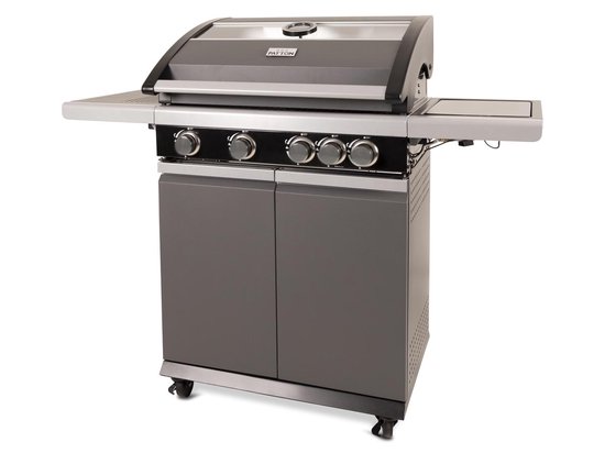 Patton Patio Pro Chef 4+ -burner "Frozen Grey" - Outdoorkitchen - Mat grijs van Patton — afbeelding 2