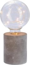 Microled beton lamp rond