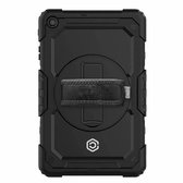 Casecentive Handstrap Pro Hardcase met handvat Galaxy Tab A 10.1 2019 zwart