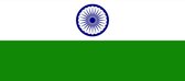 Vlag van India - Indiaanse vlag 150x100 cm incl. ophangsysteem