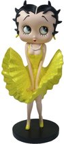 Betty Boop Cool Breeze - Geel Glitter Beeld 32cm