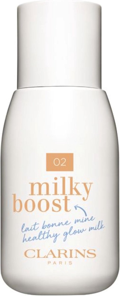 Goedkoopste Clarins Milky Boost Foundation - 02 Milky Nude - 50 ml