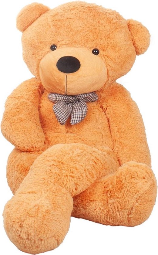 woensdag Lezen groot Grote knuffelbeer - Teddybeer - beer - valentijn - cadeau - 160 cm | bol.com