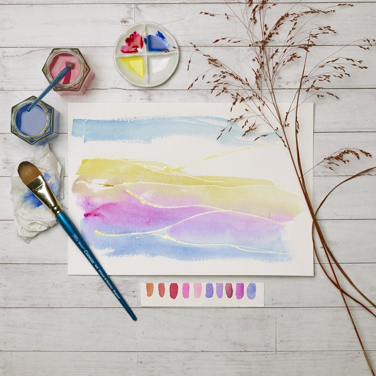 Winsor & Newton 0390640 Cotman Aquarelverf Set – Sketchers’ Pocket Set – 12 Kleuren Waterverf – Compact Aquarelset met Reis Penseel — afbeelding 9