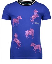 B.Nosy Meisjes T-shirt - Princess blue - Maat 92