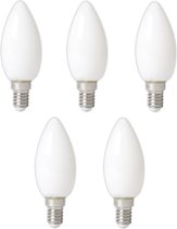 5 stuks Calex LED kaars E14 4W 2700K Softone Dimbaar