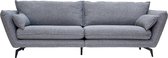 Nuuck Kvinde Sofa Bank 4-zits Fast 125 Silver