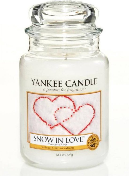 Yankee Candle Large Jar Geurkaars Snow In Love