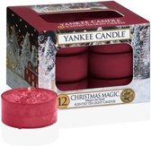 Yankee Candle Geparfumeerde Waxinelichtjes - Christmas Magic - 12 Stuks