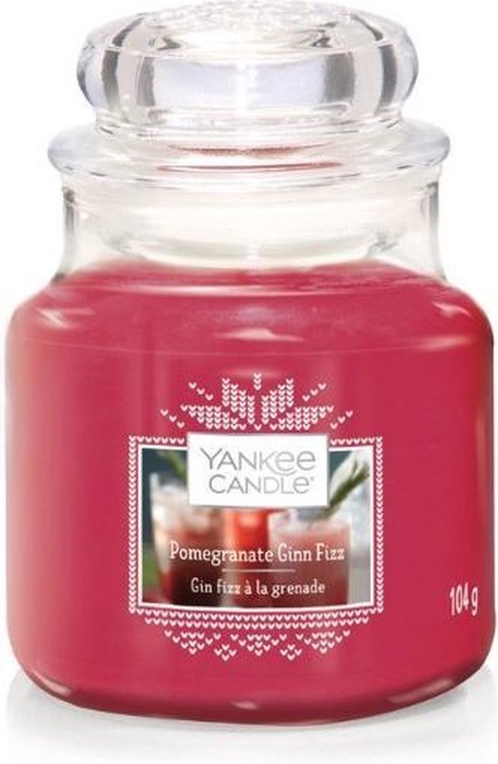 Yankee Candle Geurkaars Pomegranate Gin Fizz Small Jar bol