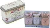 New English Teas Tea Party Selection Gift Tins 3x12 Tebags - 1x40 Teabags English Afternoon - Earl Grey - English Breakfast