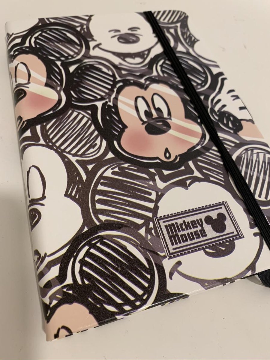 Mickey MouseMaker officielle Cahier officielle 80 feuilles Couverture rigide 215 x 310 mm