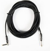 MUSIC STORE Instrument Cable Original 90° 10m (Black) - Gitaarkabel