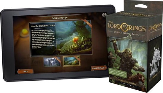 Thumbnail van een extra afbeelding van het spel Fantasy Flight Games The Lord of the Rings: Journeys in Middle-earth – Villains of Eriador Figure Pack Volwassenen en kinderen Rollenspel