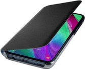 Samsung Galaxy A40 - Wallet Case Boek hoesje Origineel - Zwart